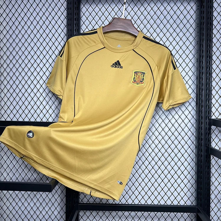 2008 Spain Euro Retro Away Shirt