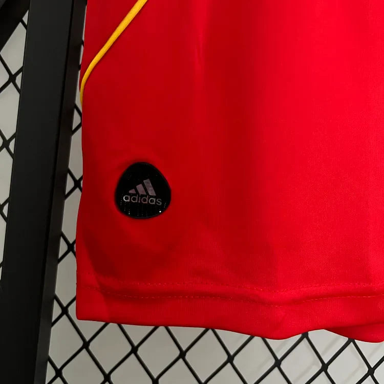 2008 Spain Euro Retro Home Shirt