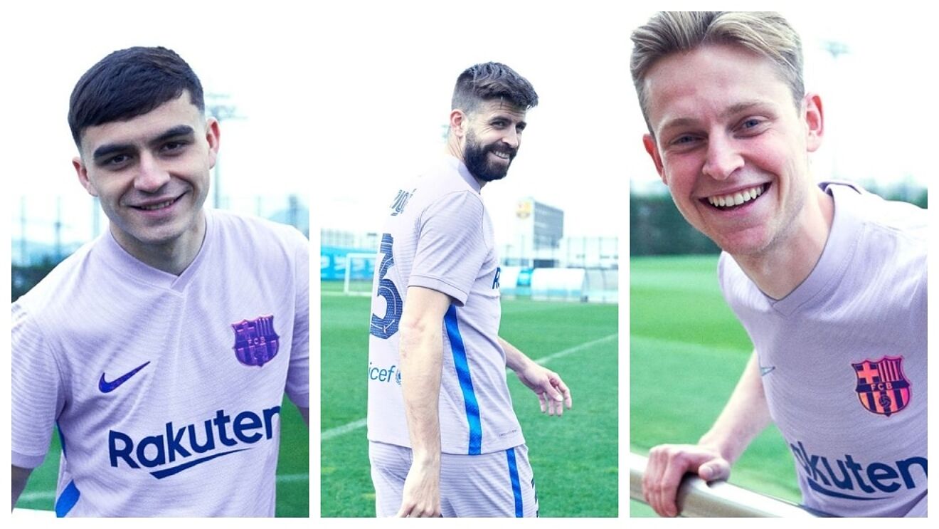 2021-2022 Barcelona Away Shirt
