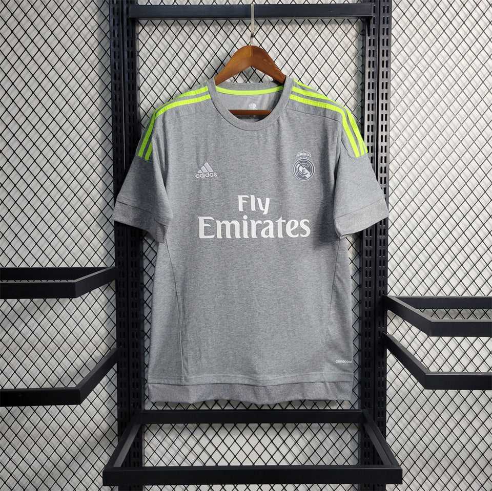 2015-2016 Real Madrid Away Gray Shirt