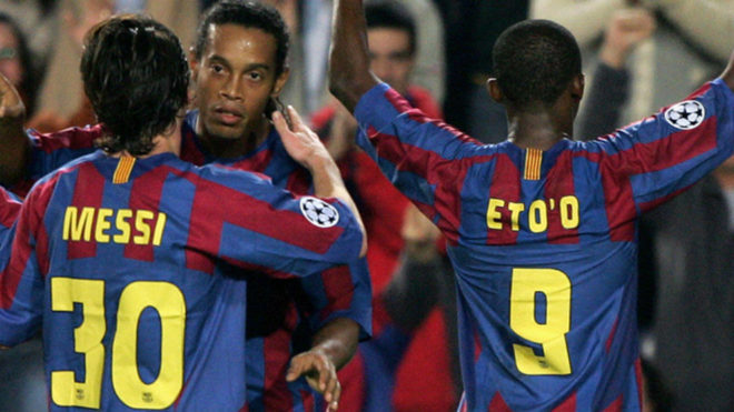 2005-2006 Barcelona Home Retro Shirt