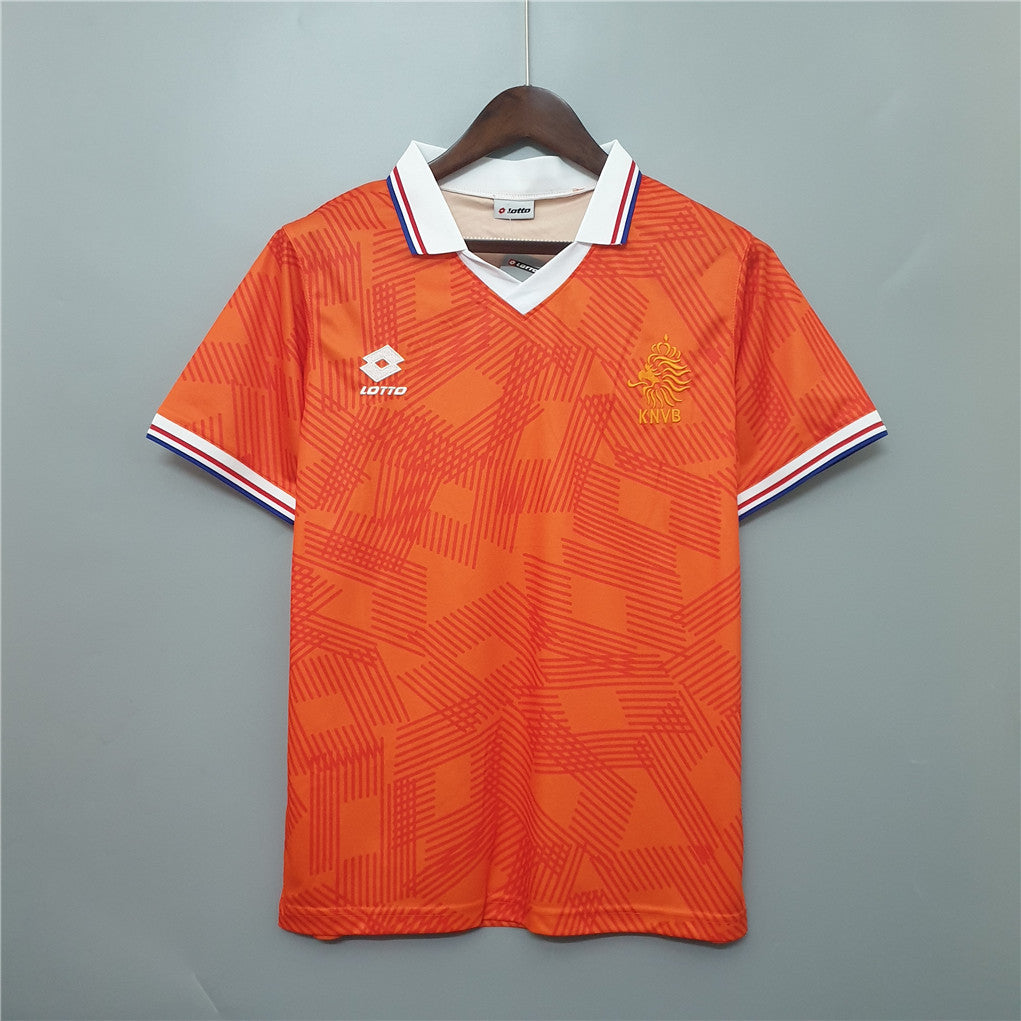 1991 Netherlands Retro Jersey - Home