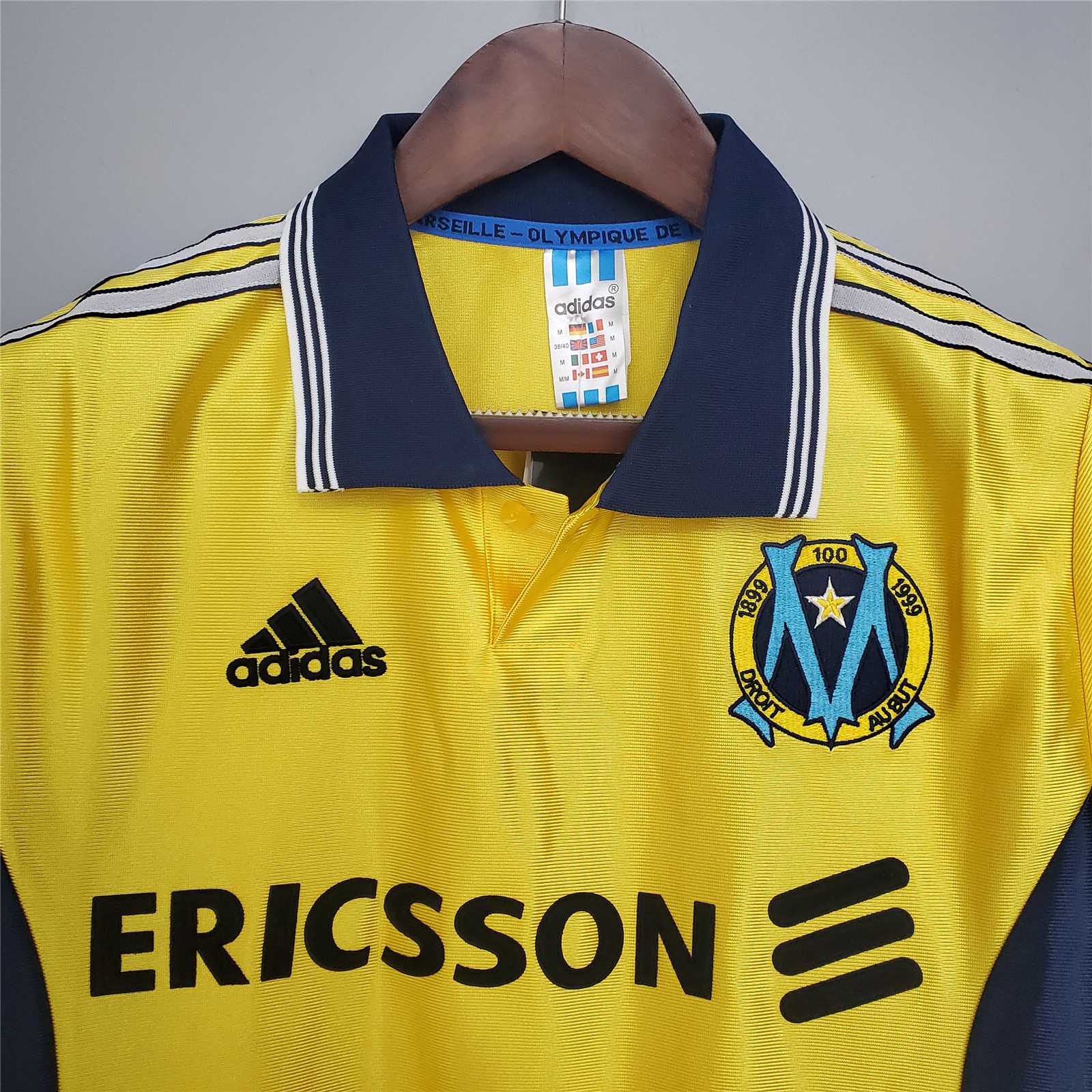 1998-1999 Olympique Marseille Third Retro Shirt