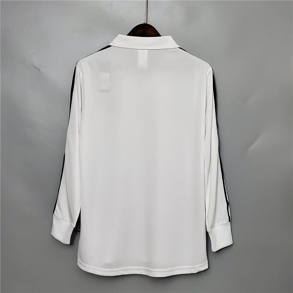 2000-2001 Real Madrid Long Sleeve Home Retro Shirt