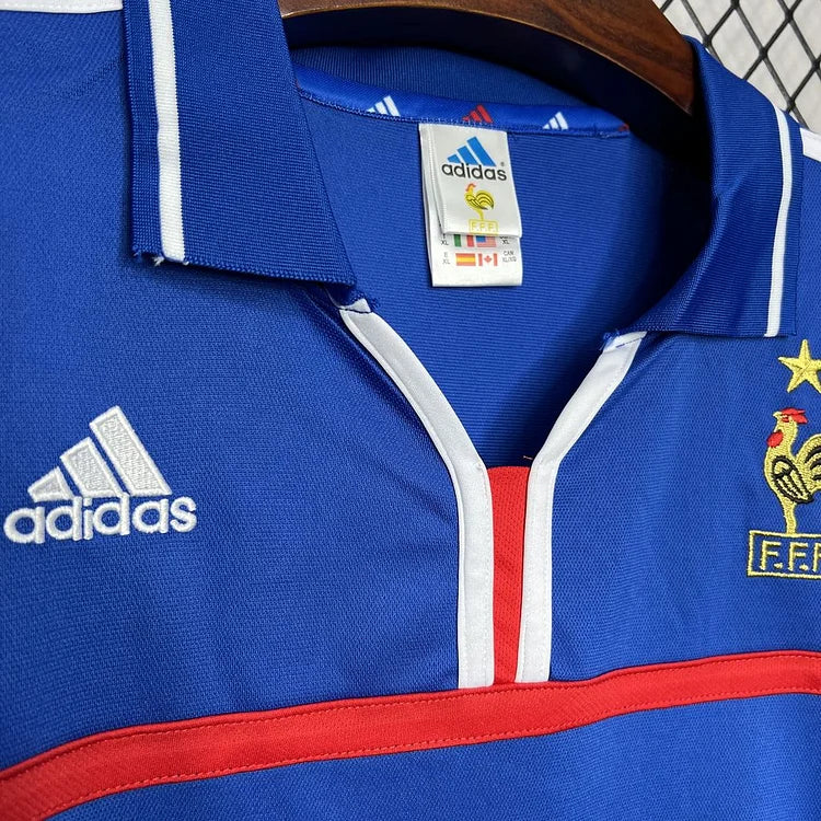2000 France Euro Retro Home Shirt