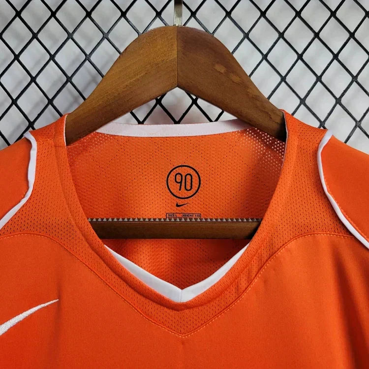 2004 Netherlands Euro Retro Jersey - Home