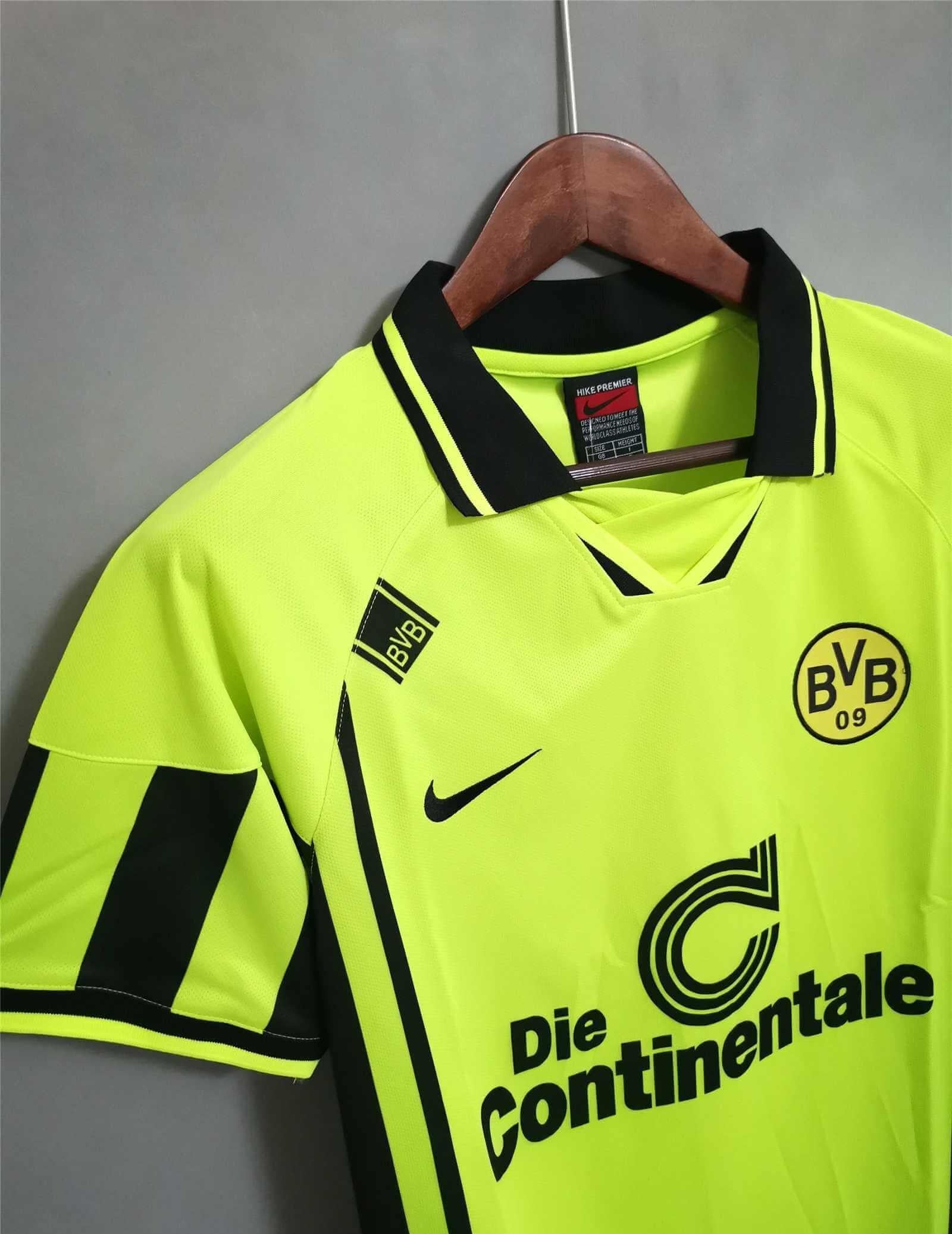 1996/97 Borussia Dortmund Retro Jersey - Home