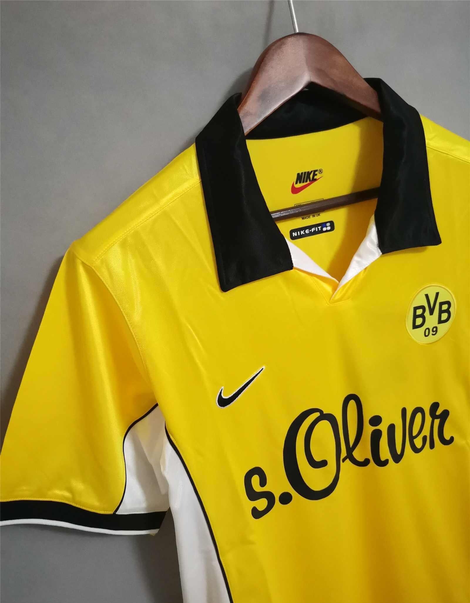 1998/99 Borussia Dortmund Retro Jersey - Home