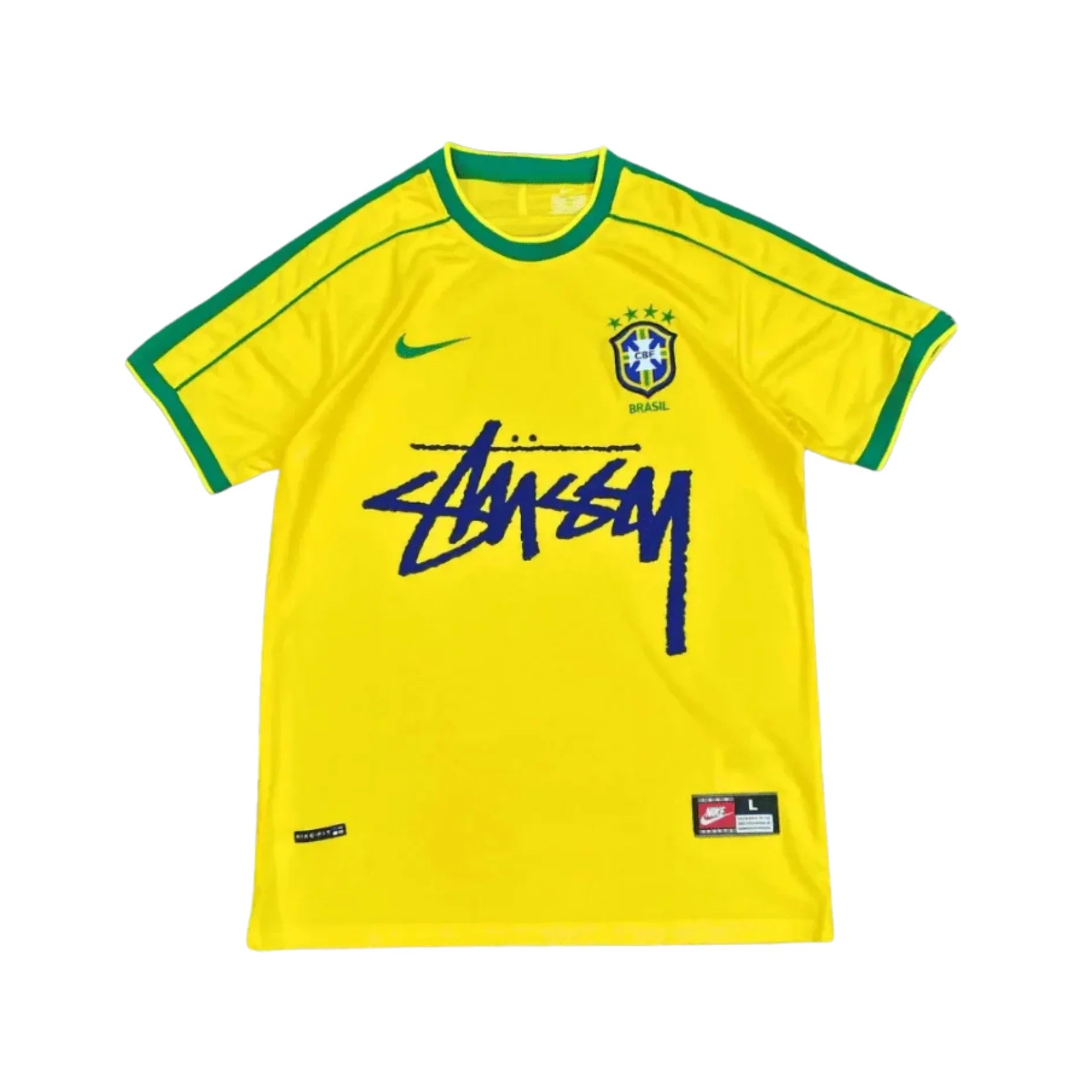 1998 Brazil Stussy Jersey - Football Edition