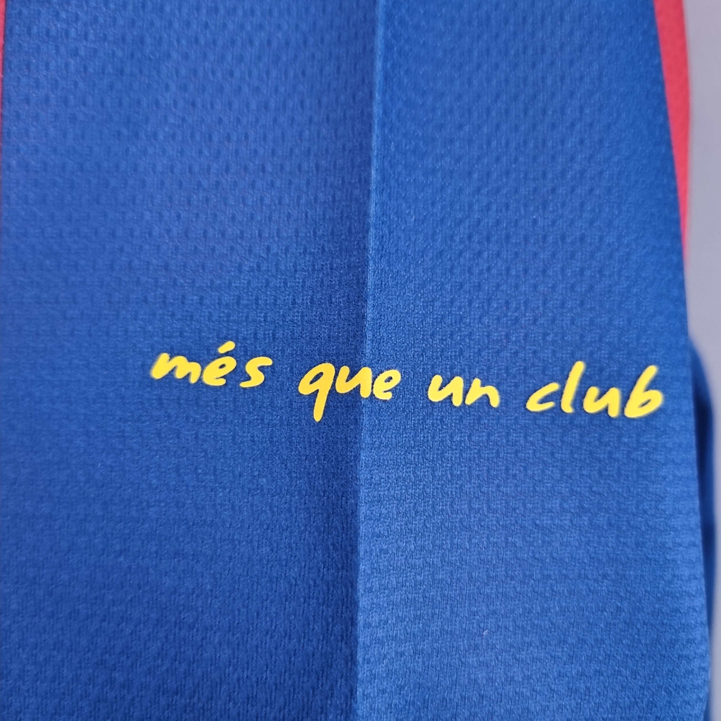 2010/2011 Barcelona Long Sleeve Home Jersey