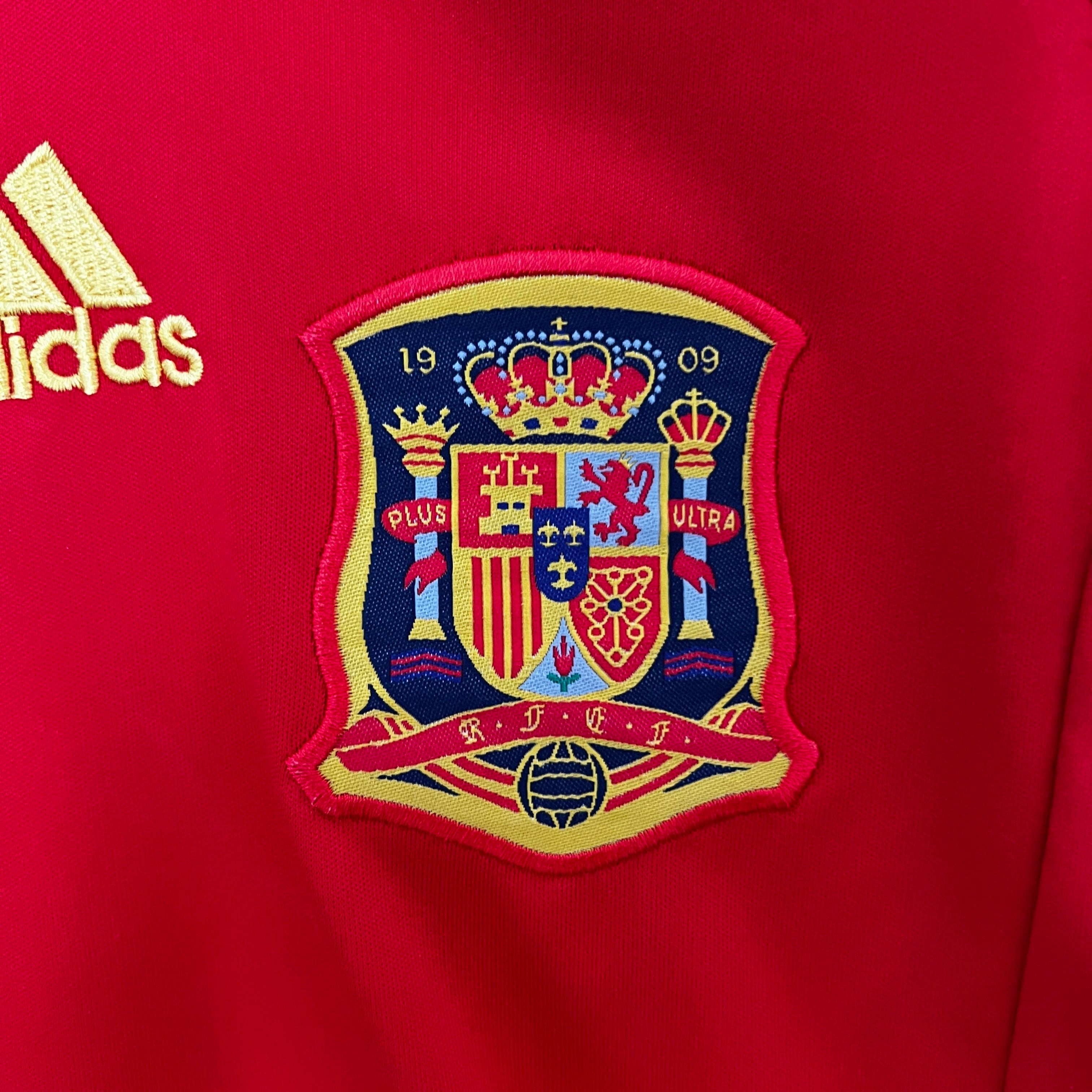 2010 Spain Kids Home Jersey