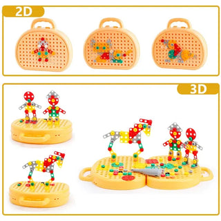 Innobox – Juego de construcción creativo para niños – Desarrolla la motricidad fina y la imaginación