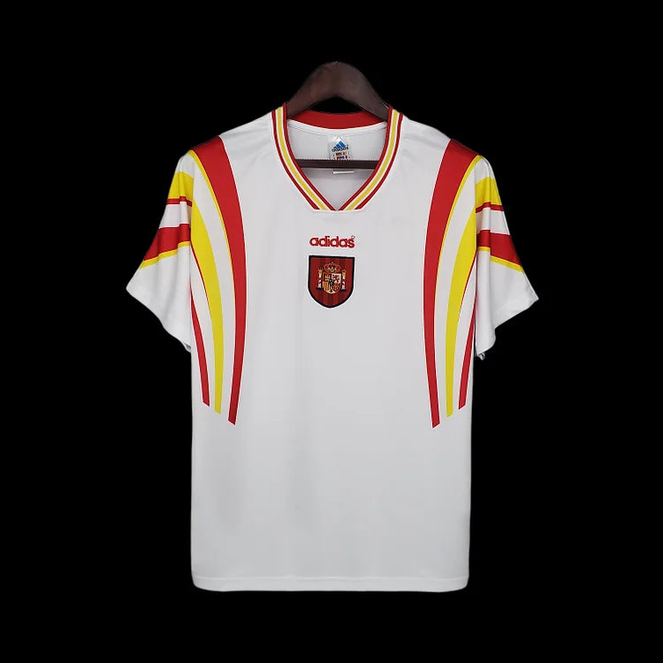 1996 Spain Euro Retro Away Shirt