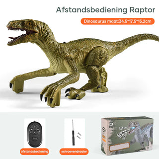 Toyraptor – Radiostyrd dinosaurieleksak med ljus, ljud och realistisk rörelse