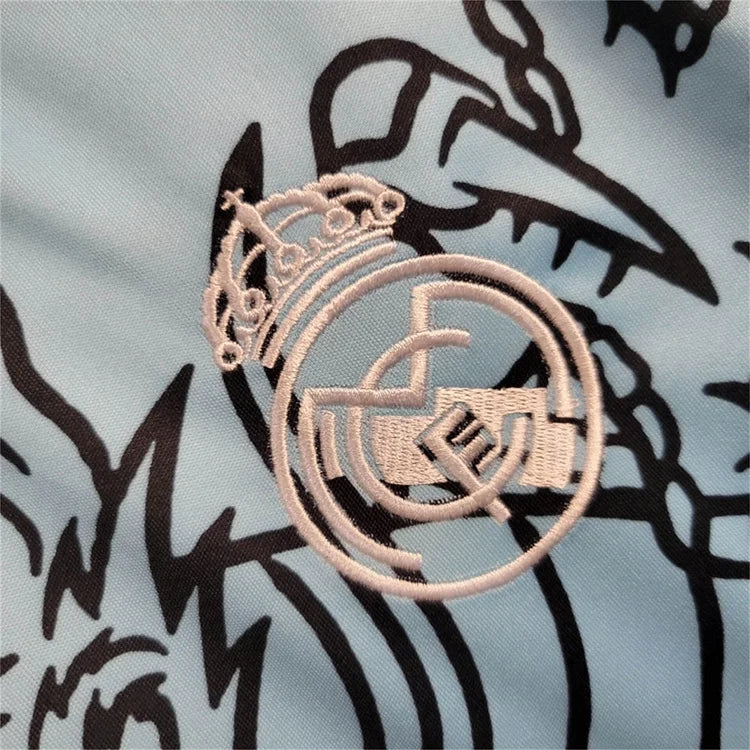 2024/25 Real Madrid Jersey - Dragon Special Edition Sea Blue