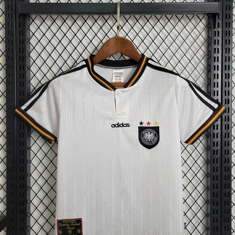 1996 Germany Euro Retro Kids Jersey - Home