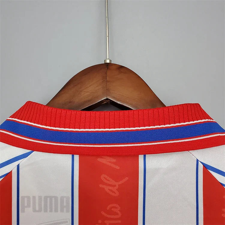 1996-1997 Athletico Madrid Retro Home Shirt