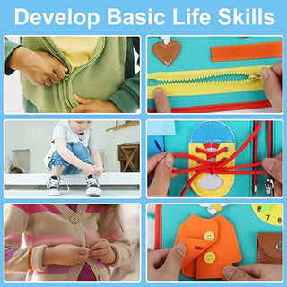 Toyfolio – Montessori-Inspired Learning Book For Toddlers With Sensory Activities