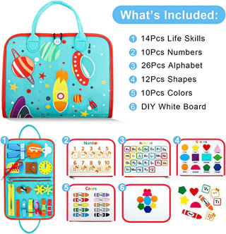 Toyfolio – Montessori-Inspired Learning Book For Toddlers With Sensory Activities
