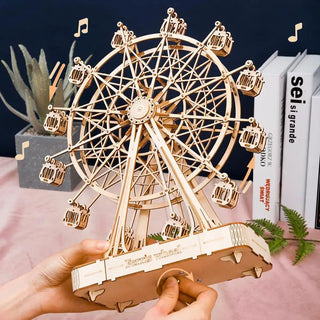 Toyferris – 3D Wooden Ferris Wheel Kit For Children And Adults