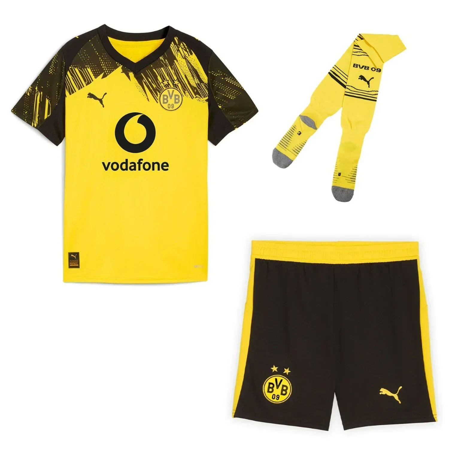 25/26 Borussia Dortmund Kids Jersey - Home