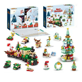 Buildblocks Holiday: Calendario de Adviento con bloques de construcción para una Navidad creativa y alegre