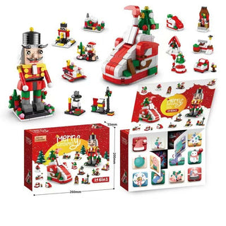 Buildblocks Holiday: Calendario de Adviento con bloques de construcción para una Navidad creativa y alegre