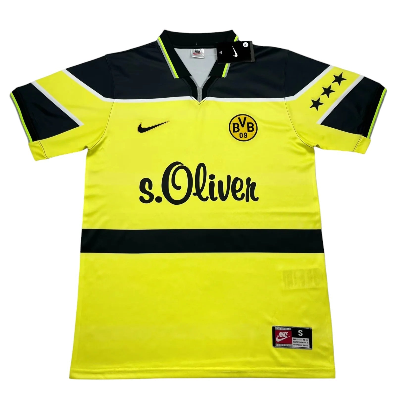 1997/98 Borussia Dortmund Retro Jersey - Home