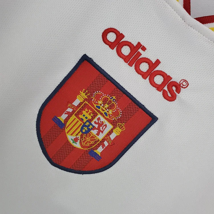 1996 Spain Euro Retro Away Shirt