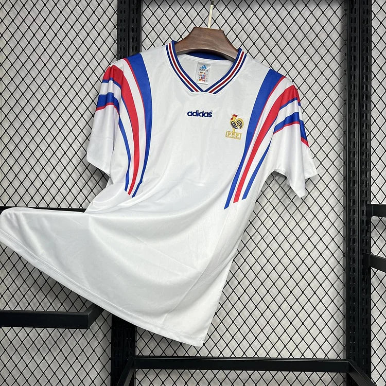 1996 France Euro Retro Away Shirt