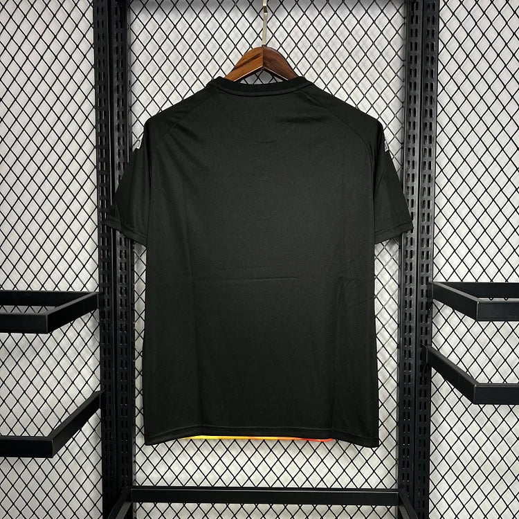 2024 Germany Euro Pre-Match Training Shirt - Black Orange