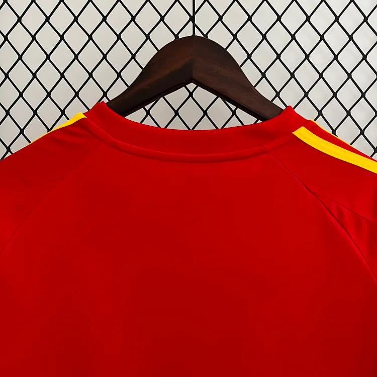 2008 Spain Euro Retro Home Shirt