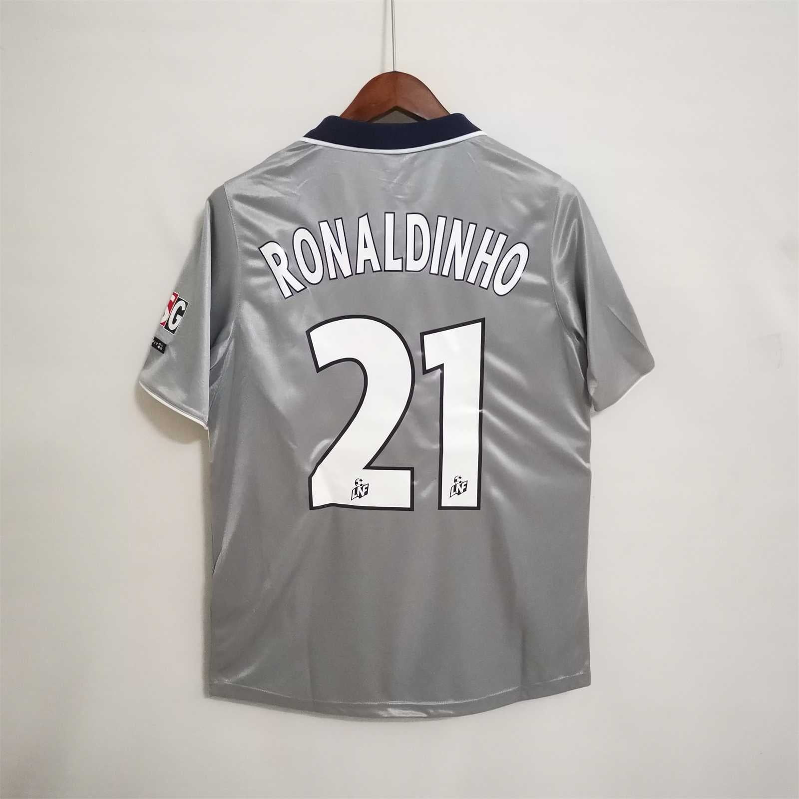 PSG Paris Saint Germain 2000 Retro Shirt Away