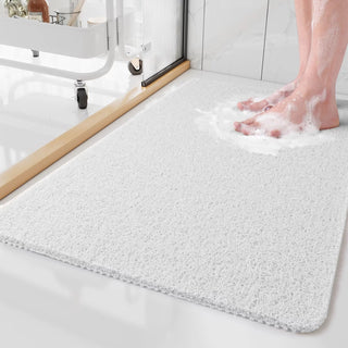 Halkfri duschmatta – Snabbtorkande matta med hygienisk dräneringsdesign
