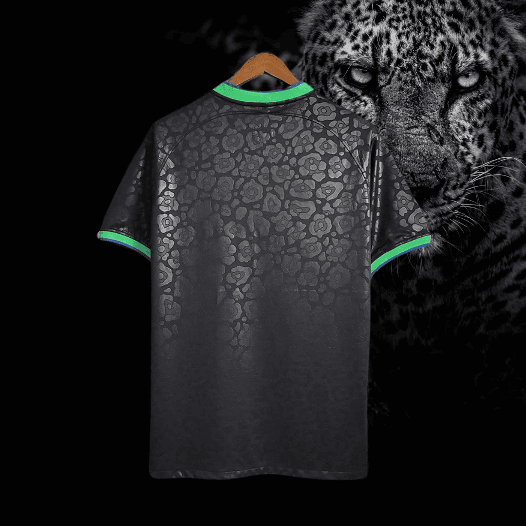 2024 Brazil Stussy Jersey - Black Special Edition