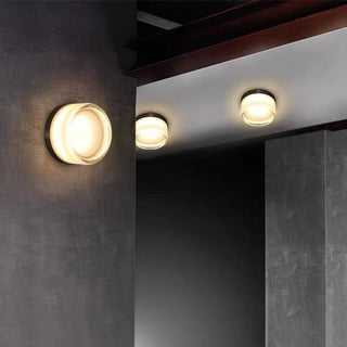 Glass Surface Mount Sconce