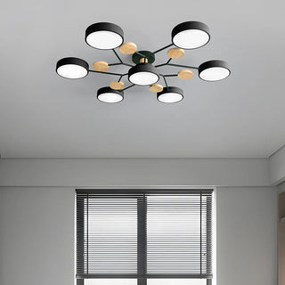 Ceiling Light Modern LED Flush Mount Chandelier