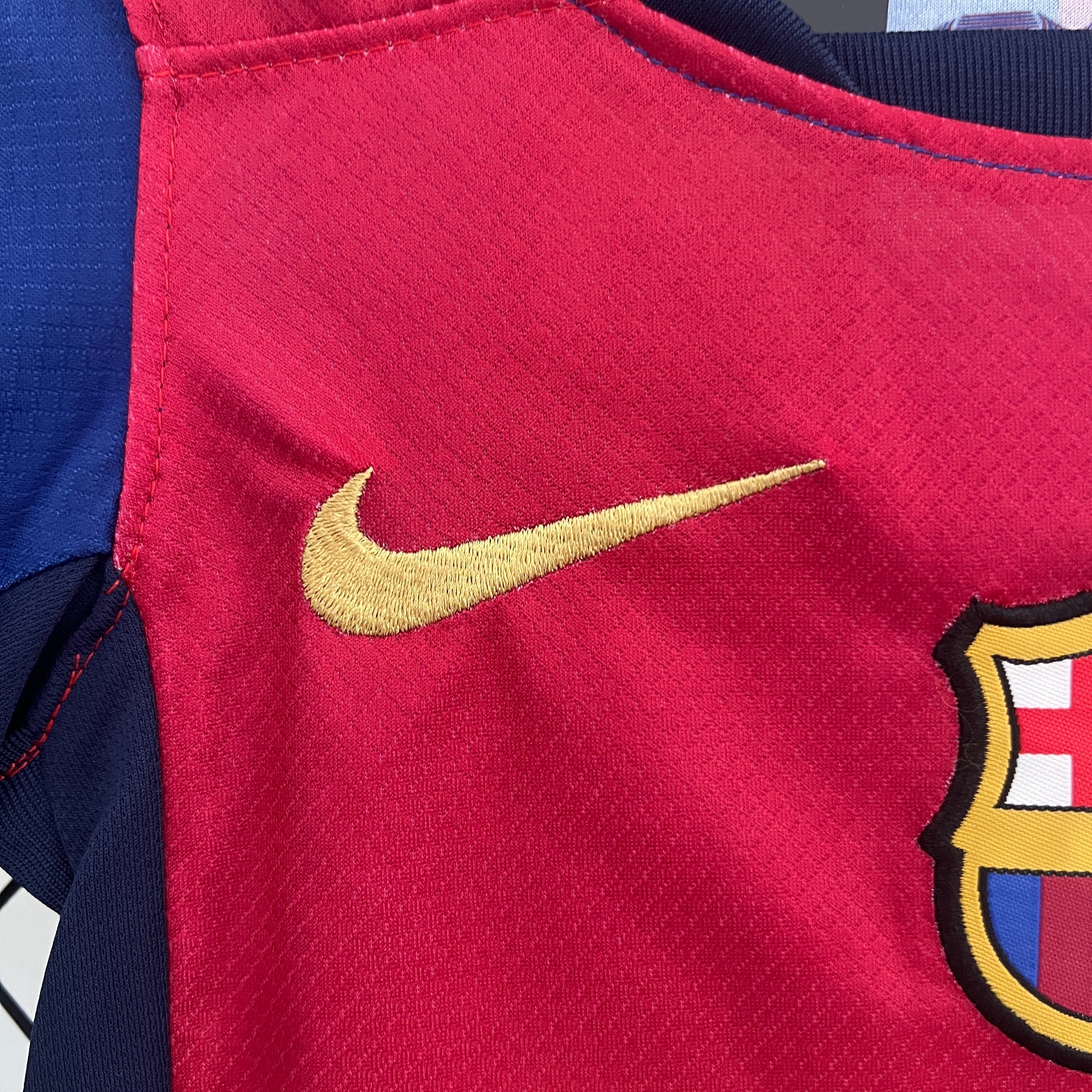 24/25 FC Barcelona Kids Jersey - Home