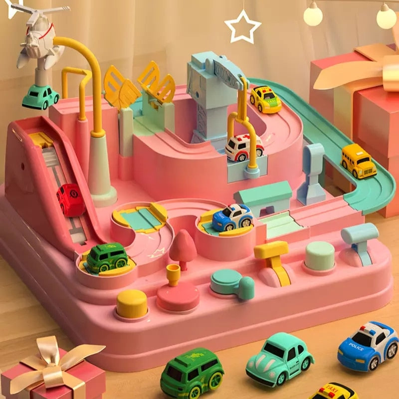 City Adventure – Interactive City Playset With Cars & Crane For Curious Explorers