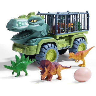 Dinotrek Entdecker-Set – Dinosaurier- und Fahrzeug-Spielset für Kinder – Abenteuer und Lernspaß