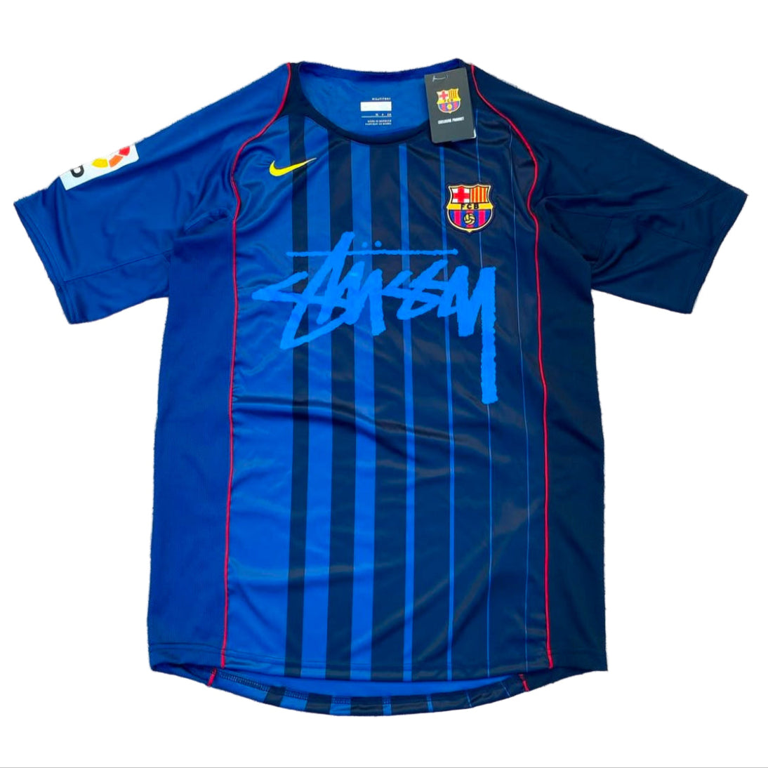 Retro FC Barcelona Stussy Jersey - Limited Edition