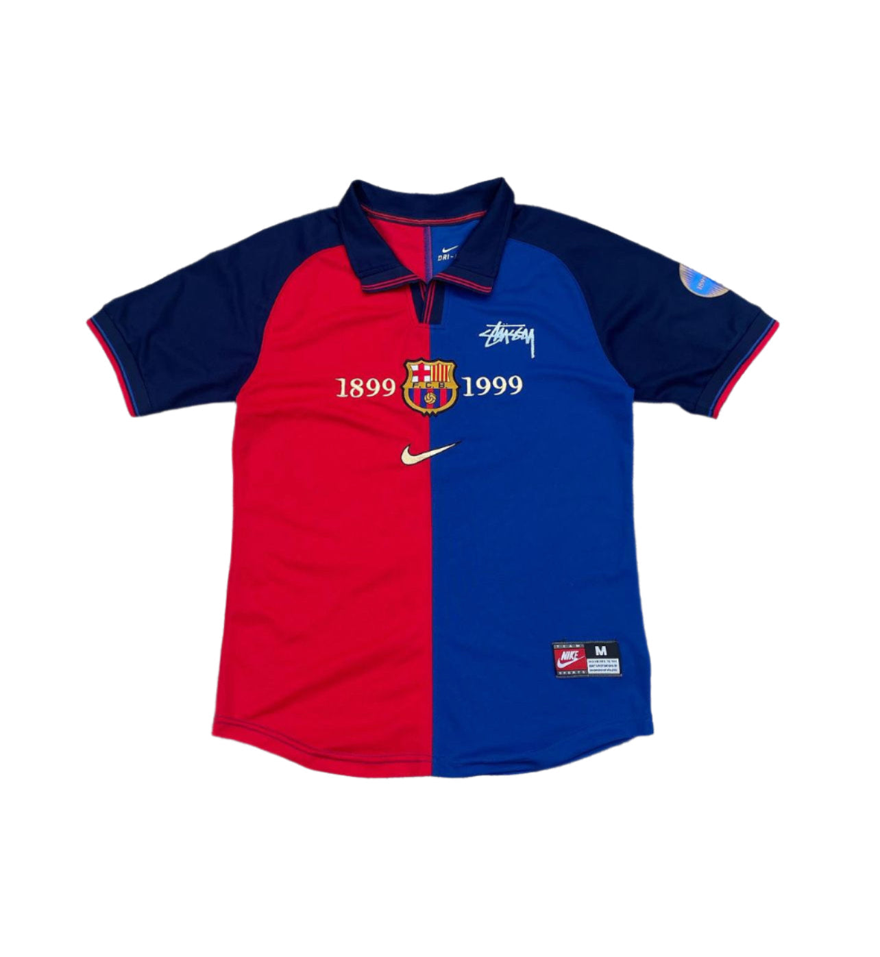 Retro FC Barcelona Stussy Jersey