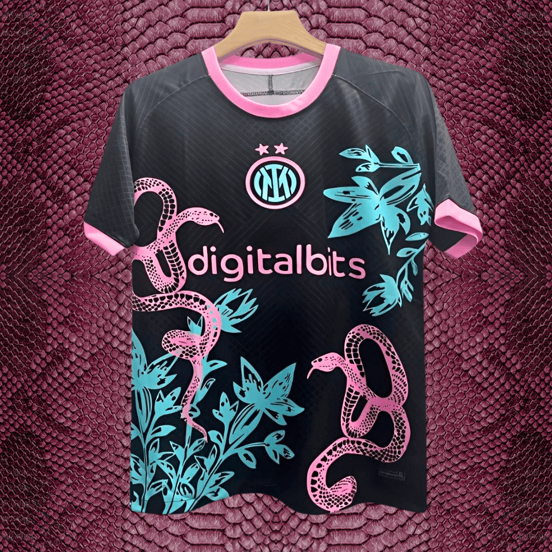 24/25 Inter Milan Rose Snake Jersey - Limited Edition