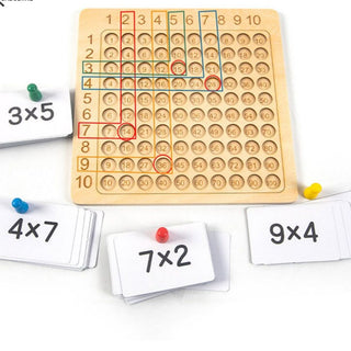 Funmath – Lustiges Lernspiel aus Holz zur Förderung mathematischer Fähigkeiten