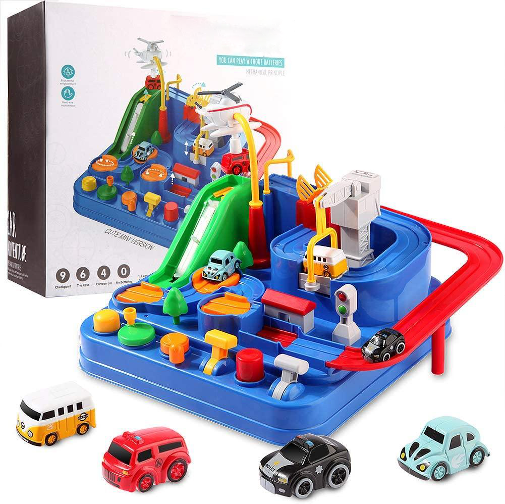 City Adventure – Interactive City Playset With Cars & Crane For Curious Explorers