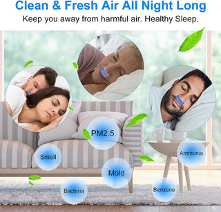 Mask-Free Breathing Device for Quiet, Restful Sleep