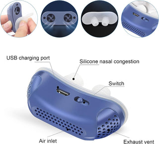 Mask-Free Breathing Device for Quiet, Restful Sleep
