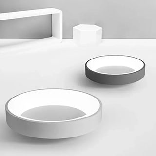 Nordic Round LED Flush Mount Ceiling Light Fixture – Minimalist Design for Elegant Home Illumination, 1200 Lumens, Easy Installation