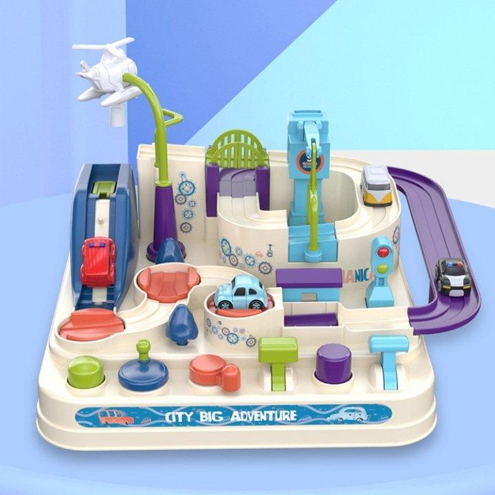 City Adventure – Interactive City Playset With Cars & Crane For Curious Explorers