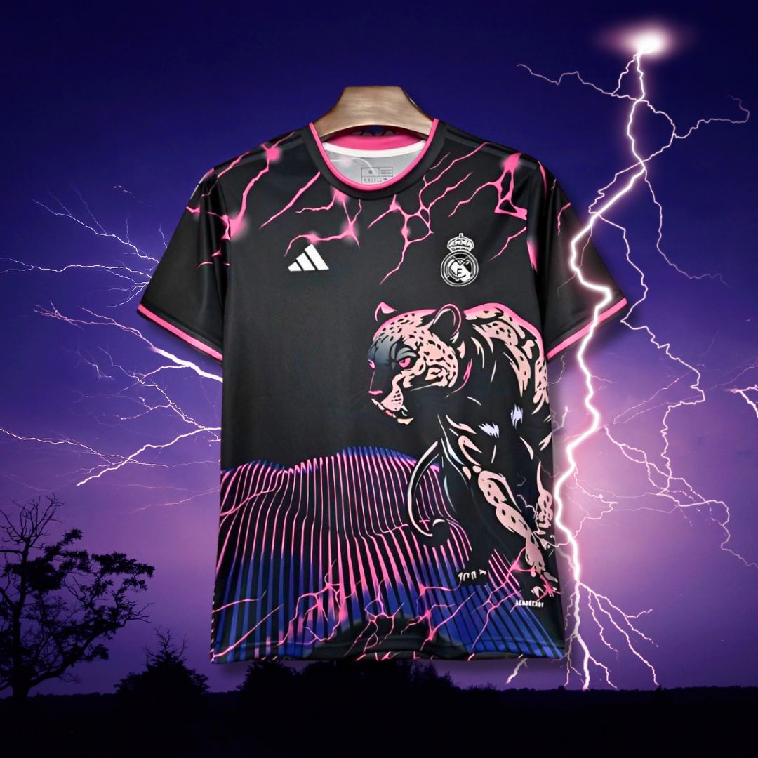 24/25 Real Madrid Jersey - Pink Panther Edition